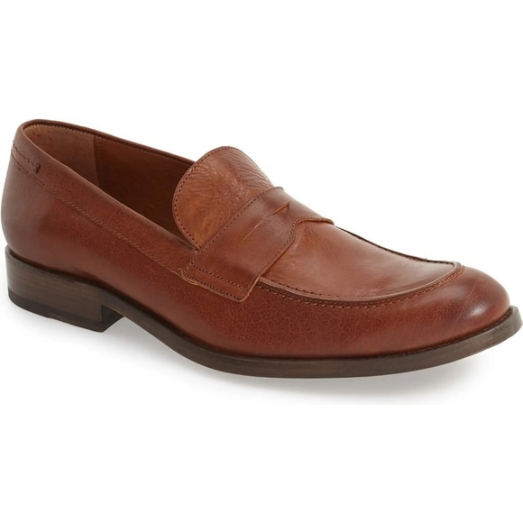 Frye Other - FRYE 'Hayden' Penny Leather Loafer Brown Size 11